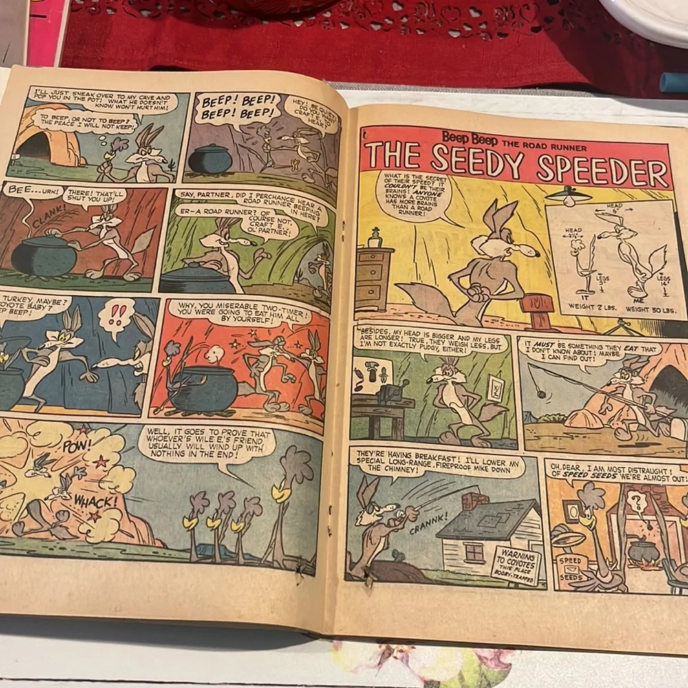 Vintage Beep Beep The Roadrunner Gold Key Comic Book April 1968
